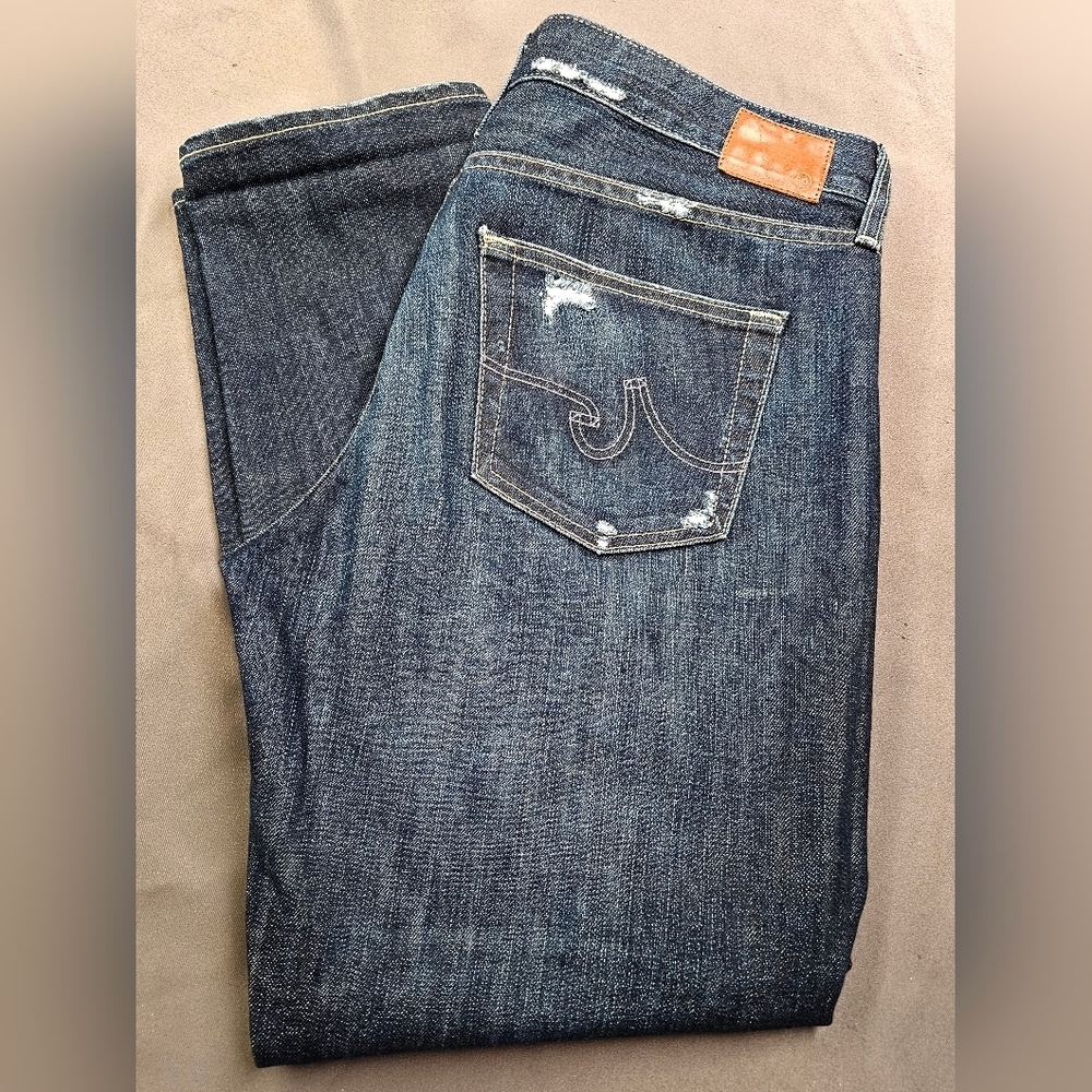 Adriano Goldschmied Women's Ex Boyfriend Slouchy Slim Jeans Medium Wash 30R